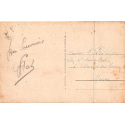 Carte postale ancienne Dinard Saint-Enogat vue vers fort de Harbour et île de Cézembre