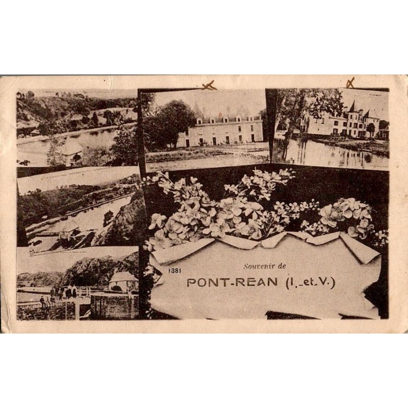1381 - SOUVENIR DE PONT-REAN (Ile et Vilaine)
