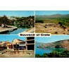 CPSM Crète Grèce multivues touristique.
