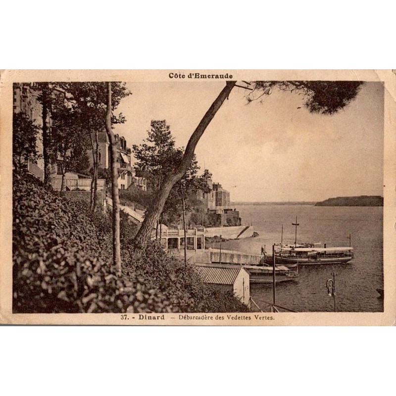 37 - DINARD - Débarcadère des Vedettes Vertes