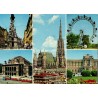 Vienne multivues monuments Autriche Carte Postale Moderne CPM