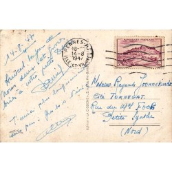 Carte postale ancienne Rennes – Théâtre Municipal (Millardet 1835)