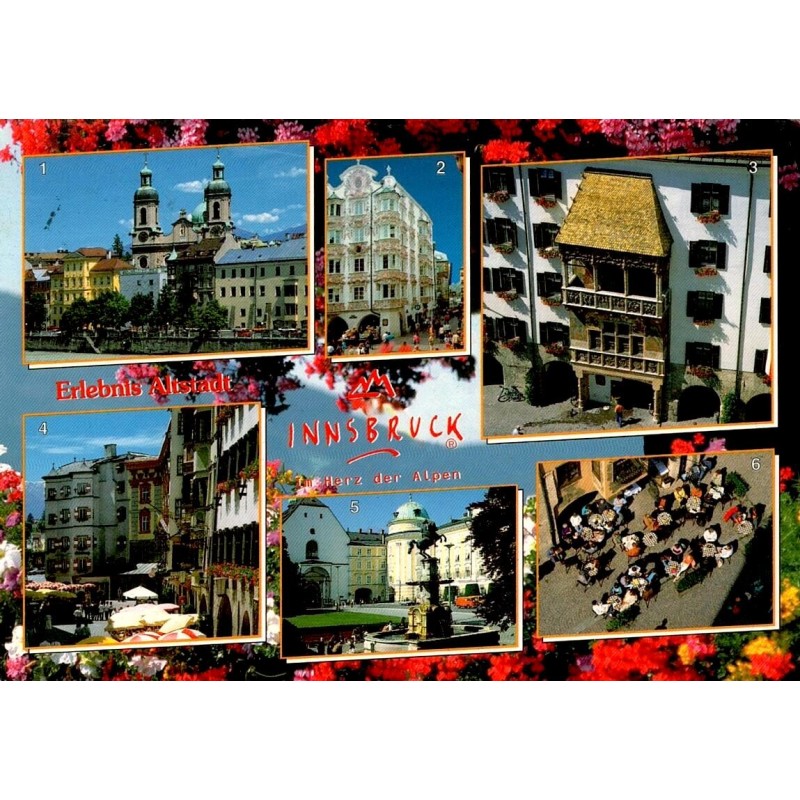 Innsbruck multivues Tyrol Autriche Carte Postale Moderne CPM