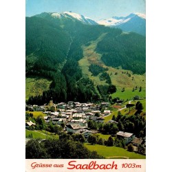 Saalbach panorama Schattberg Autriche Carte Postale Moderne CPM