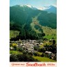 Saalbach panorama Schattberg Autriche Carte Postale Moderne CPM