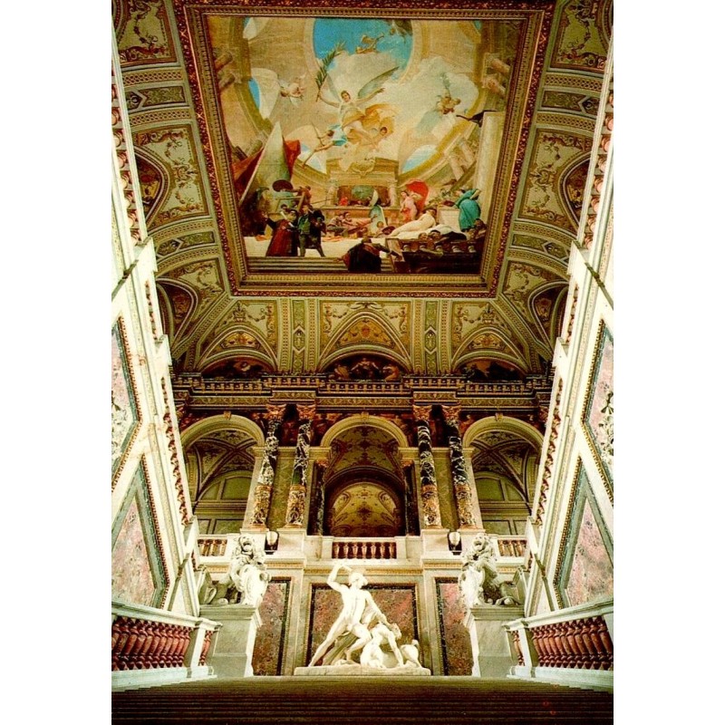 Kunsthistorisches Museum Vienne escalier