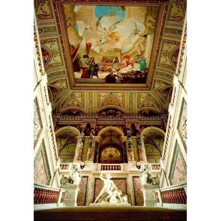 Kunsthistorisches Museum Vienne escalier