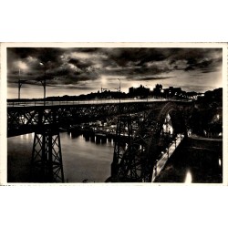 Porto pont Dom Luís I nuit