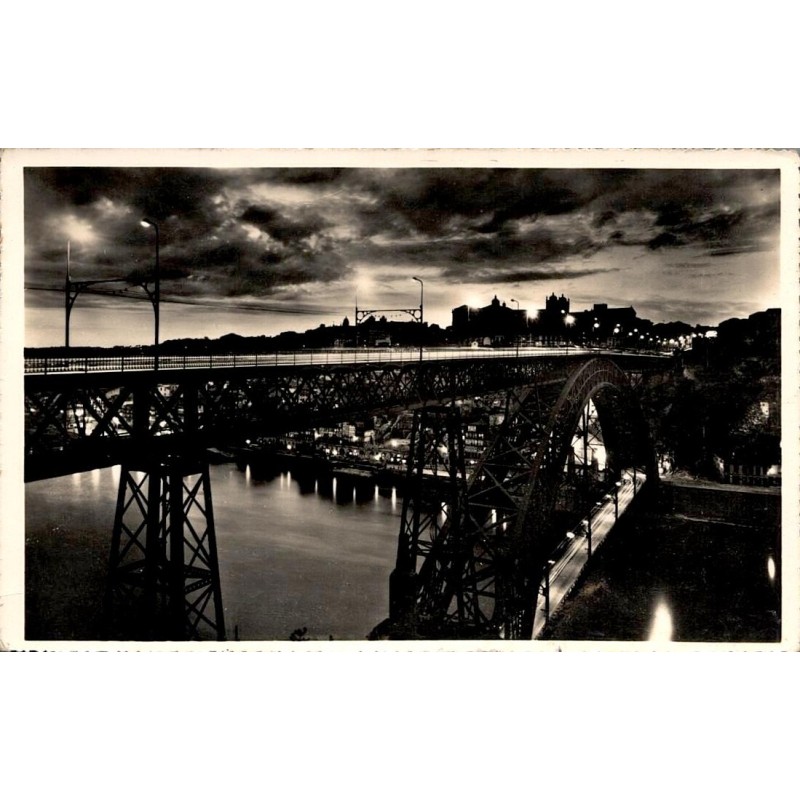 Porto pont Dom Luís I nuit
