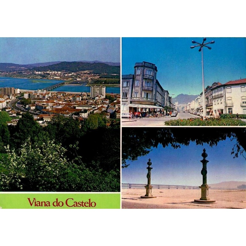 CPM multivues de Viana do Castelo Costa Verde Portugal
