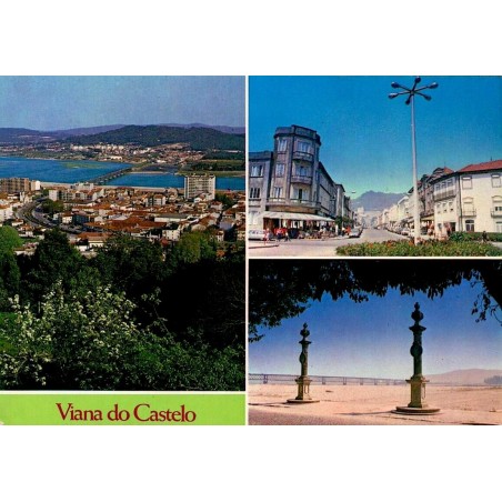 CPM multivues de Viana do Castelo Costa Verde Portugal