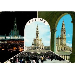 CPM Fátima basilique et sanctuaire Portugal avec pèlerinage
