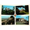 Carte postale CPM multivues de Sintra avec le Palais de Pena et le Castelo dos Mouros au Portugal