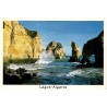 Carte postale CPM de Lagos montrant les falaises de Ponta da Piedade en Algarve au Portugal