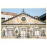 Carte postale CPSM Lisboa façade typique avec panneau d'azulejos portugais