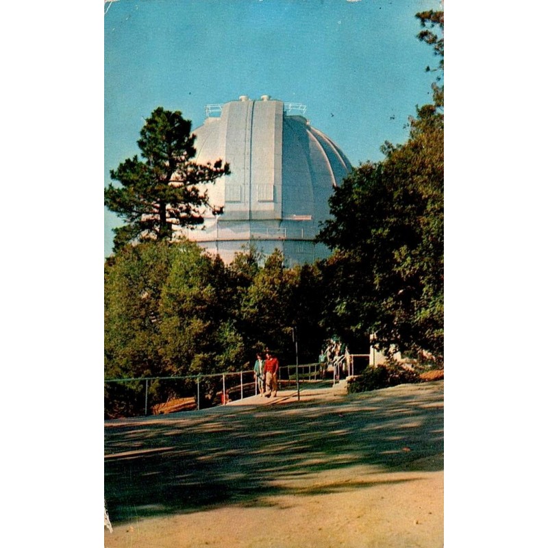 Carte postale ancienne Mount Wilson Observatory Californie observatoire astronomique États-Unis
