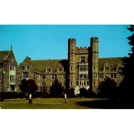 Entrée du Duke University School of Medicine à Durham Caroline du Nord Carte Postale CPSM