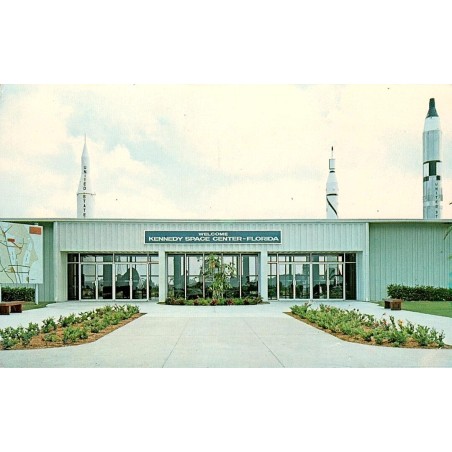Visitors' Information Center du Kennedy Space Center Floride Carte Postale CPM