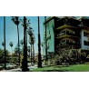 Carte postale CPSM Beverly Hills Hotel Californie États-Unis circulée en 1954
