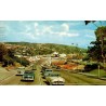 Carte postale CPSM de Laguna Beach Californie avec vue générale circulée en 1955