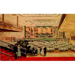 Carte postale Sheraton Hall Sheraton Park Hotel Washington D.C. États-Unis intérieur