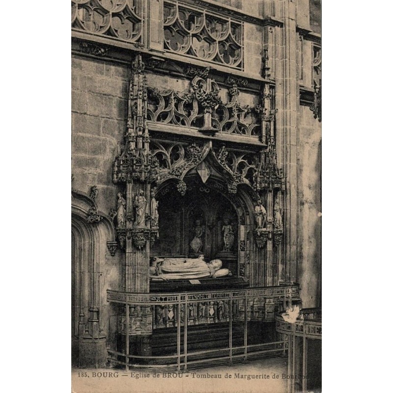 135- BOURG - Eglise de Brou - Tombeau de Marguerite de Bourbon
