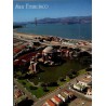 Carte postale San Francisco Palace of Fine Arts Golden Gate Bridge Californie