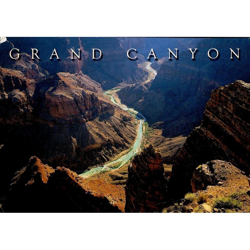 Carte postale Grand Canyon Arizona Colorado River parc national États-Unis