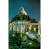 Carte postale Disneyland Anaheim Matterhorn Mountain Monorail Californie