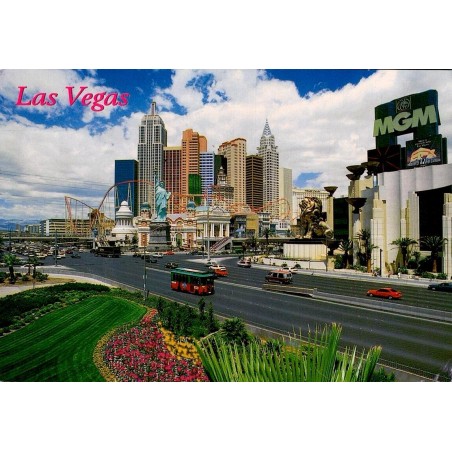 Carte postale Las Vegas New York-New York MGM Grand Nevada États-Unis