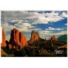 Carte postale Garden of the Gods Colorado formations rocheuses