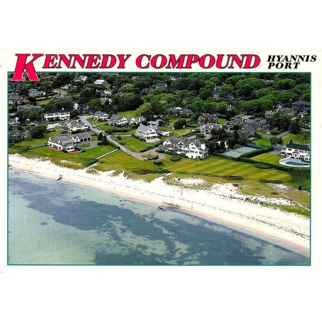Carte postale Kennedy Compound Hyannis Port Cape Cod Massachusetts