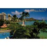 Carte postale moderne Waikiki Beach Honolulu Hawaï Diamond Head
