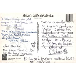 CPM Disney Mickey Minnie Love From California