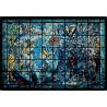 Carte postale Marc Chagall vitrail Nations Unies New York ONU