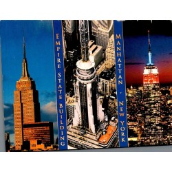 Carte postale Empire State Building Manhattan New York circulée 2008