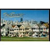 Carte postale moderne Victorian Homes Painted Ladies San Francisco non circulée