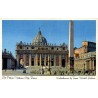 Carte postale CPSM Basilique Saint-Pierre Vatican Rome TWA Kodachrome