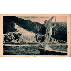 Carte postale ancienne Caserta Parco Reale Cascata Grande Italie CPA