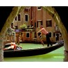 Carte postale moderne Venise Corte Botera gondole canal Venezia Italie