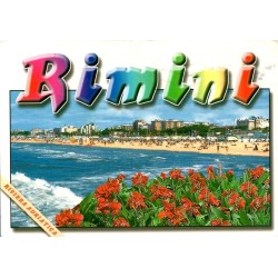 Carte postale moderne Rimini Riviera Adriatica plage Italie