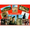 Carte postale moderne Saluti da Gubbio Ombrie Italie monuments