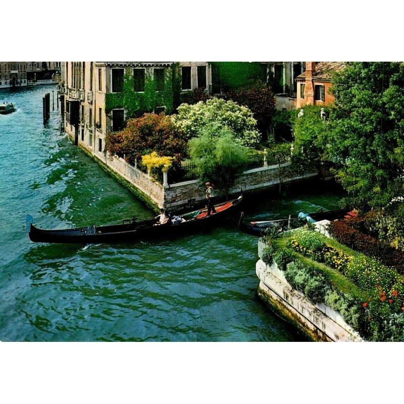 Carte postale moderne Venise Grand Canal gondole Canal Grande Italie