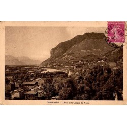 Carte postale ancienne Grenoble Isère Casque de Néron paysage alpin