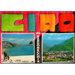 Carte postale moderne Bardonecchia Lago del Sommeiller panorama Piémont Italie