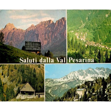 Carte postale moderne Val Pesarina Dolomiti Pesarine Osais Italie