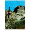 Téléphérique du Sass Pordoi dans les Dolomites Italie Carte Postale CPSM