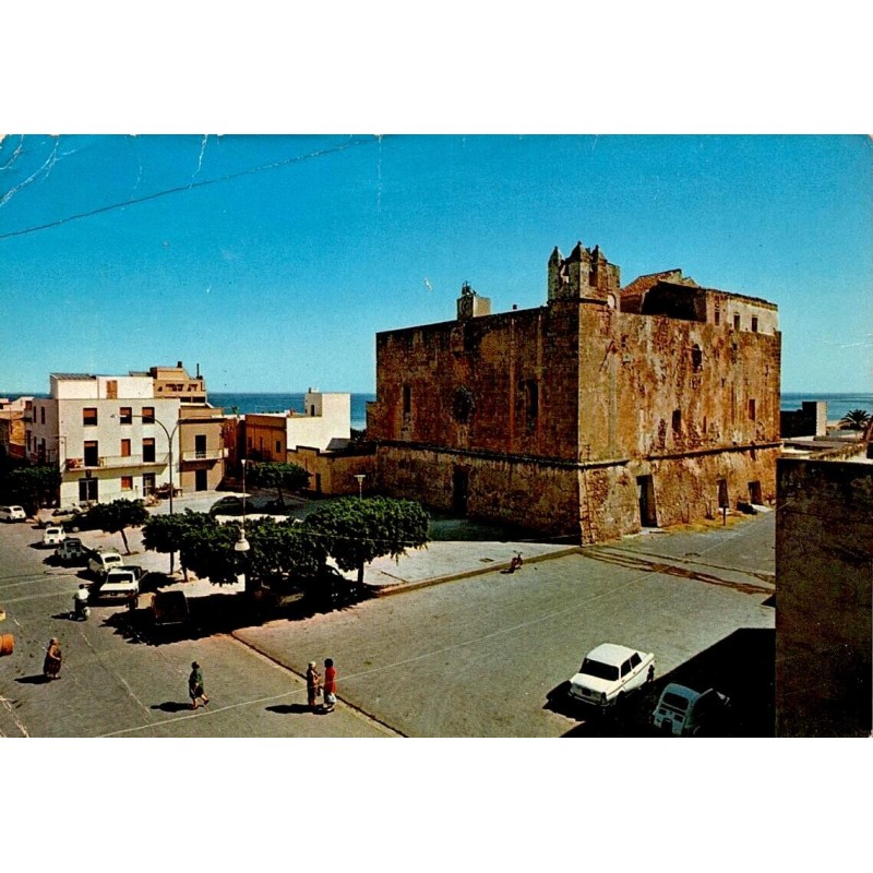 San Vito Lo Capo Piazza Santuario Sicile Italie Carte Postale CPSM
