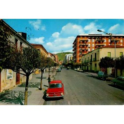 Viale Stazione à Nicastro en Calabre Italie Carte Postale CPSM