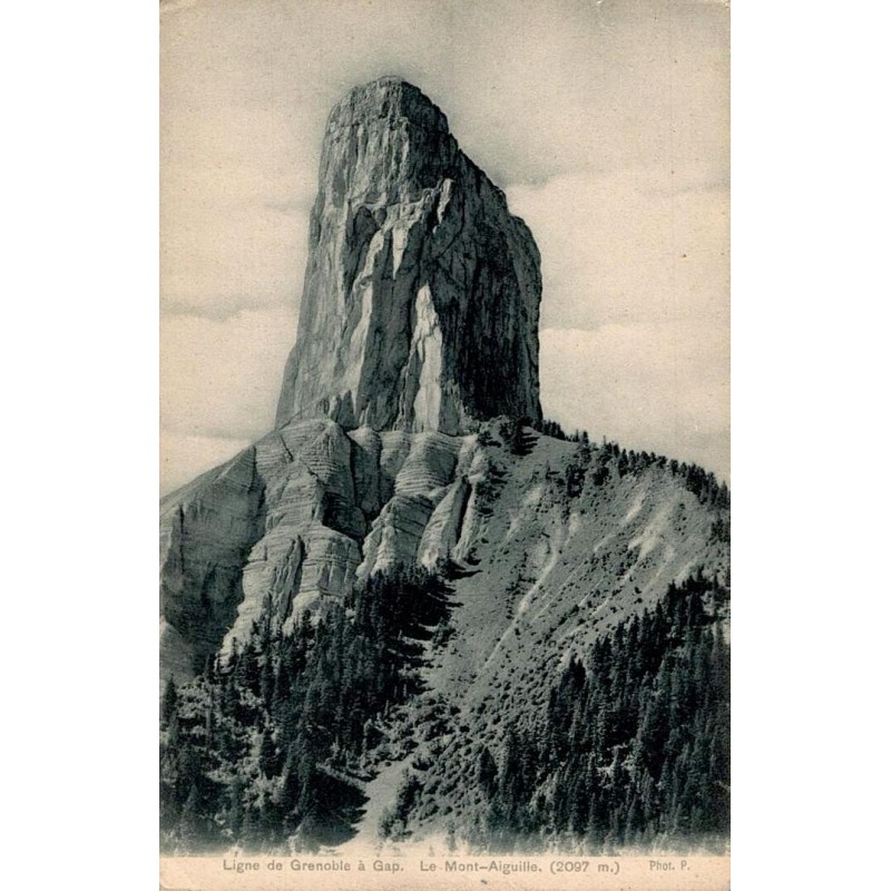 Ligne de Grenoble à Gap - Le Mont-Aiguille. (2907 m)